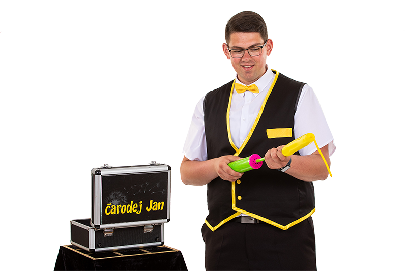 Čarodej Jan - figurice iz balonov